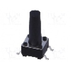 Microintrerupator 6x6mm, OFF-(ON), SPST-NO, NINIGI - TACTM-613N-F