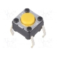 Microintrerupator, 6x6mm, OFF-(ON), SPST-NO, OMRON OCB - B3F-1002