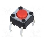 Microintrerupator, 6x6mm, OFF-(ON), SPST-NO, OMRON OCB - B3F-1006