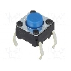 Microintrerupator, 6x6mm, OFF-(ON), SPST-NO, OMRON OCB - B3F-1026