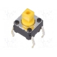 Microintrerupator, 6x6mm, OFF-(ON), SPST-NO, OMRON OCB - B3F-1052