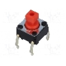 Microintrerupator, 6x6mm, OFF-(ON), SPST-NO, OMRON OCB - B3F-1056