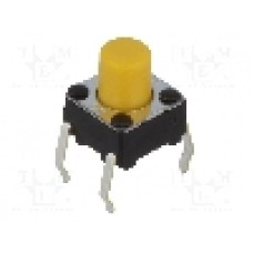 Microintrerupator, 6x6mm, OFF-(ON), SPST-NO, OMRON OCB - B3F-1062