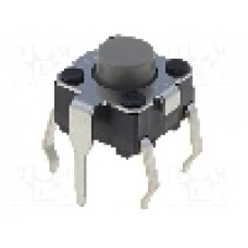 Microintrerupator, 6x6mm, OFF-(ON), SPST-NO, OMRON OCB - B3F-1122