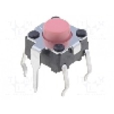 Microintrerupator, 6x6mm, OFF-(ON), SPST-NO, OMRON OCB - B3F-1125