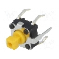 Microintrerupator, 6x6mm, OFF-(ON), SPST-NO, OMRON OCB - B3F-1152