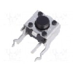 Microintrerupator, 6x6mm, OFF-(ON), SPST-NO, OMRON OCB - B3F-3120