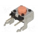 Microintrerupator, 6x6mm, OFF-(ON), SPST-NO, OMRON OCB - B3F-3125