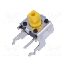 Microintrerupator, 6x6mm, OFF-(ON), SPST-NO, OMRON OCB - B3F-3152