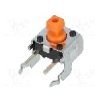 Microintrerupator, 6x6mm, OFF-(ON), SPST-NO, OMRON OCB - B3F-3155