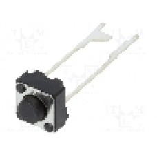 Microintrerupator, 6x6mm, OFF-(ON), SPST-NO, OMRON OCB - B3F6020