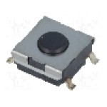 Microintrerupator, 6x6mm, OFF-(ON), SPST-NO, OMRON OCB - B3FS-1000