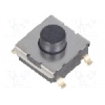 Microintrerupator, 6x6mm, OFF-(ON), SPST-NO, OMRON OCB - B3FS-1010