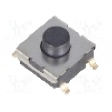 Microintrerupator, 6x6mm, OFF-(ON), SPST-NO, OMRON OCB - B3FS-1010