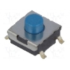 Microintrerupator, 6x6mm, OFF-(ON), SPST-NO, OMRON OCB - B3FS-1015