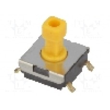 Microintrerupator, 6x6mm, OFF-(ON), SPST-NO, OMRON OCB - B3FS-1052