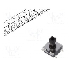 Microintrerupator, 6x6mm, OFF-(ON), SPST-NO, OMRON OCB - B3FS1050P