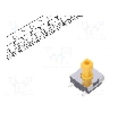 Microintrerupator, 6x6mm, OFF-(ON), SPST-NO, OMRON OCB - B3FS1052P