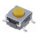 Microintrerupator, 6x6mm, OFF-(ON), SPST-NO, OMRON OCB - B3S-1002