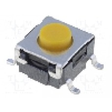 Microintrerupator, 6x6mm, OFF-(ON), SPST-NO, OMRON OCB - B3S-1002