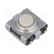 Microintrerupator, 6x6mm, OFF-(ON), SPST-NO, OMRON OCB - B3SN-3112