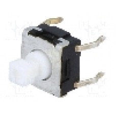 Microintrerupator, 6x6mm, OFF-(ON), SPST-NO, OMRON OCB - B3W-1050