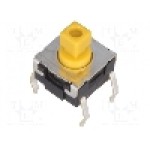 Microintrerupator, 6x6mm, OFF-(ON), SPST-NO, OMRON OCB - B3W-1052