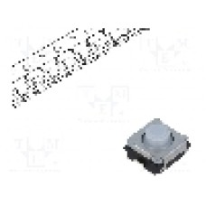 Microintrerupator, 6x6x2.5mm, (ON)-OFF, SPST, PANASONIC - EVPBD6C1A000