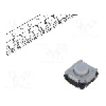 Microintrerupator, 6x6x2.5mm, (ON)-OFF, SPST, PANASONIC - EVPBFAC1A000