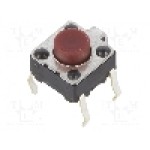 Microintrerupator, 6x6x3.4mm, OFF-(ON), SPST-NO, PANASONIC - EVQPBG05R