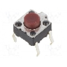 Microintrerupator, 6x6x3.4mm, OFF-(ON), SPST-NO, PANASONIC - EVQPBG05R