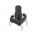 Microintrerupator 6x6x3.5mm, (ON)-OFF, SPST, ALPS - SKHHAPA010