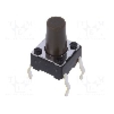 Microintrerupator 6x6x3.5mm, (ON)-OFF, SPST, ALPS - SKHHAPA010 Microintrerupator 6x6x3.5mm, (ON)-OFF, SPST, ALPS - SKHHAPA010
