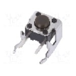 Microintrerupator 6x6x3.5mm, (ON)-OFF, SPST, ALPS - SKHHLNA010