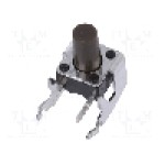 Microintrerupator 6x6x3.5mm, (ON)-OFF, SPST, ALPS - SKHHLRA010