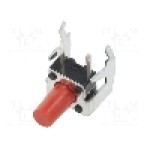 Microintrerupator 6x6x3.5mm, (ON)-OFF, SPST, ALPS - SKHHLSA010