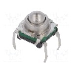 Microintrerupator 7.3x7.4mm, OFF-(ON), SPST-NO, C&K - KSJ0M411 80SH LFTR Microintrerupator 7.3x7.4mm, OFF-(ON), SPST-NO, C&K - KSJ0M411 80SH LFTR