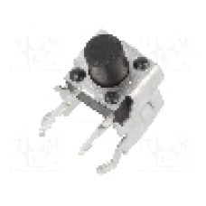 Microintrerupator, 7.5x7.1x7mm, OFF-(ON), SPST, PANASONIC - EVQPF206K
