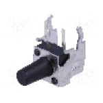 Microintrerupator, 7.5x7.1x7mm, OFF-(ON), SPST, PANASONIC - EVQPF308K