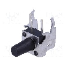 Microintrerupator, 7.5x7.1x7mm, OFF-(ON), SPST, PANASONIC - EVQPF308K