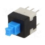 Microintrerupator, 8x8mm, ON-ON, DPDT, CANAL ELECTRONIC - BS-800-L