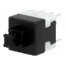 Microintrerupator, 8x8mm, ON-(ON), DPDT, CANAL ELECTRONIC - BS-800-N