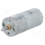 Motor DC, 12V DC, 1.1A, 110rot./min, POLOLU, 47:1 25DX52L MM LP 12V Motor DC, 12V DC, 1.1A, 110rot./min, POLOLU, 47:1 25DX52L MM LP 12V