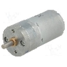 Motor DC, 12V DC, 1.1A, 1200rot./min, POLOLU, 4.4:1 25DX48L MM LP 12V Motor DC, 12V DC, 1.1A, 1200rot./min, POLOLU, 4.4:1 25DX48L MM LP 12V