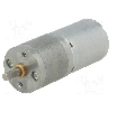 Motor DC, 12V DC, 1.1A, 14rot./min, POLOLU, 378:1 25DX58L MM LP 12V Motor DC, 12V DC, 1.1A, 14rot./min, POLOLU, 378:1 25DX58L MM LP 12V