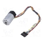 Motor DC, 12V DC, 1.1A, 5600rot./min, POLOLU, LP 12V MOTOR WITH 48 CPR ENCODER FOR 25D Motor DC, 12V DC, 1.1A, 5600rot./min, POLOLU, LP 12V MOTOR WITH 48 CPR ENCODER FOR 25D