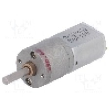 Motor DC, 12V DC, 1.6A, 36rot./min, POLOLU, 391:1 METAL GEARMOTOR 20DX46L MM 12V CB Motor DC, 12V DC, 1.6A, 36rot./min, POLOLU, 391:1 METAL GEARMOTOR 20DX46L MM 12V CB