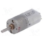 Motor DC, 12V DC, 1.6A, 36rot./min, POLOLU, 391:1 METAL GEARMOTOR 20DX46L MM 12V CBE Motor DC, 12V DC, 1.6A, 36rot./min, POLOLU, 391:1 METAL GEARMOTOR 20DX46L MM 12V CBE