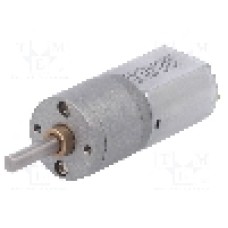 Motor DC, 12V DC, 1.6A, 45rot./min, POLOLU, 313:1 METAL GEARMOTOR 20DX46L MM 12V CBE