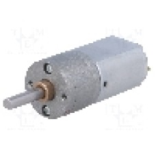 Motor DC, 12V DC, 1.6A, 500rot./min, POLOLU, 20DX41L MM 12V CB DUAL